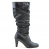 Stivali donna 1120 nero+nero antilope pic