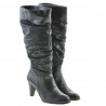 Stivali donna 1120 nero+nero antilope pic
