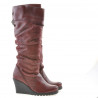 Stivali donna 226 bordeaux combinato