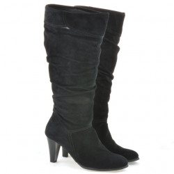 Stivali donna 1120 nero+nero antilope