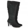 Stivali donna 1120 nero+nero antilope