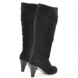 Stivali donna 1120 nero+nero antilope