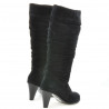 Stivali donna 1120 nero+nero antilope