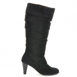 Stivali donna 1120 nero+nero antilope