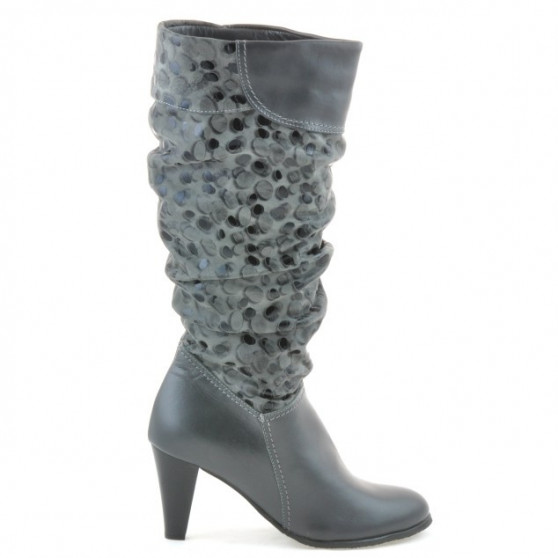 Stivali donna 1120 grigio+grigio antilope