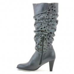 Stivali donna 1120 grigio+grigio antilope