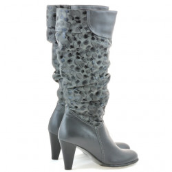 Stivali donna 1120 grigio+grigio antilope