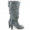 Stivali donna 1120 grigio+grigio antilope