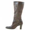 Stivali donna 1111 vernice caffè+caffè antelope