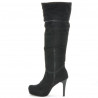 Stivali donna 1118 nero antilope