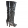 Stivali donna 1118 nero antilope pic