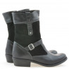 Stivaletti donna 289 nero combinato