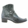 Stivali donna 232 crep vernice grigia