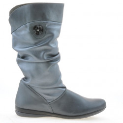 Stivali donna 257 grigio perlato
