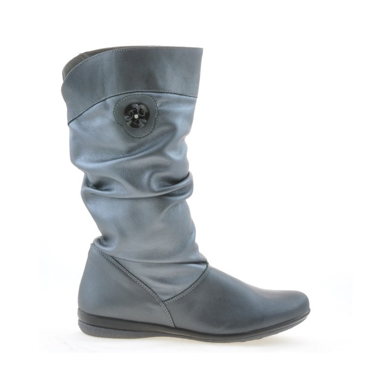 Stivali donna 257 grigio perlato