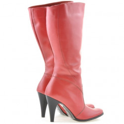 Stivali da donna 010 rosso