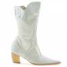 Stivali donna 298 coccodrillo beige