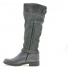 Stivali donna 3225 grigio velour