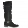 Stivali donna 3225 velluto nero