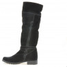 Stivali donna 3225 velluto nero