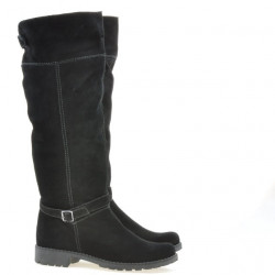 Stivali donna 3225 velluto nero