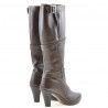 Stivali donna 229 cioccolato