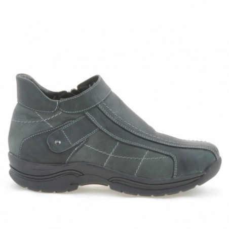 Stivaletti adolescenti 441 tuxon nero+grigio