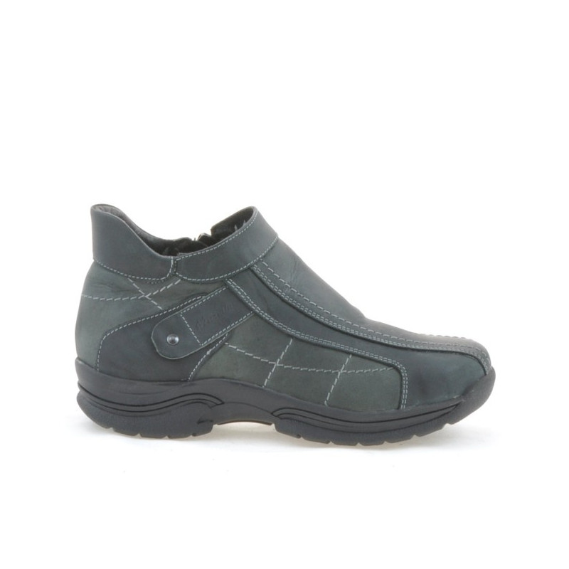 Stivaletti adolescenti 441 tuxon nero+grigio