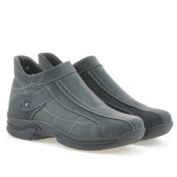 Stivaletti adolescenti 441 tuxon nero+grigio
