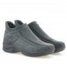 Stivaletti adolescenti 441 tuxon nero+grigio