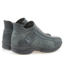Stivaletti adolescenti 441 tuxon nero+grigio