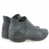 Stivaletti adolescenti 441 tuxon nero+grigio