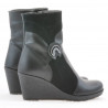 Stivaletti donna 3220 nero combinato