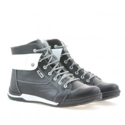 Scarpe da uomo 421 nero+bianco