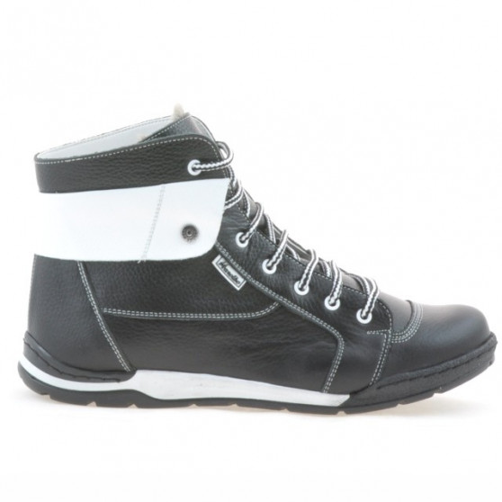 Scarpe da uomo 421 nero+bianco
