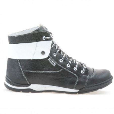 Scarpe da uomo 421 nero+bianco