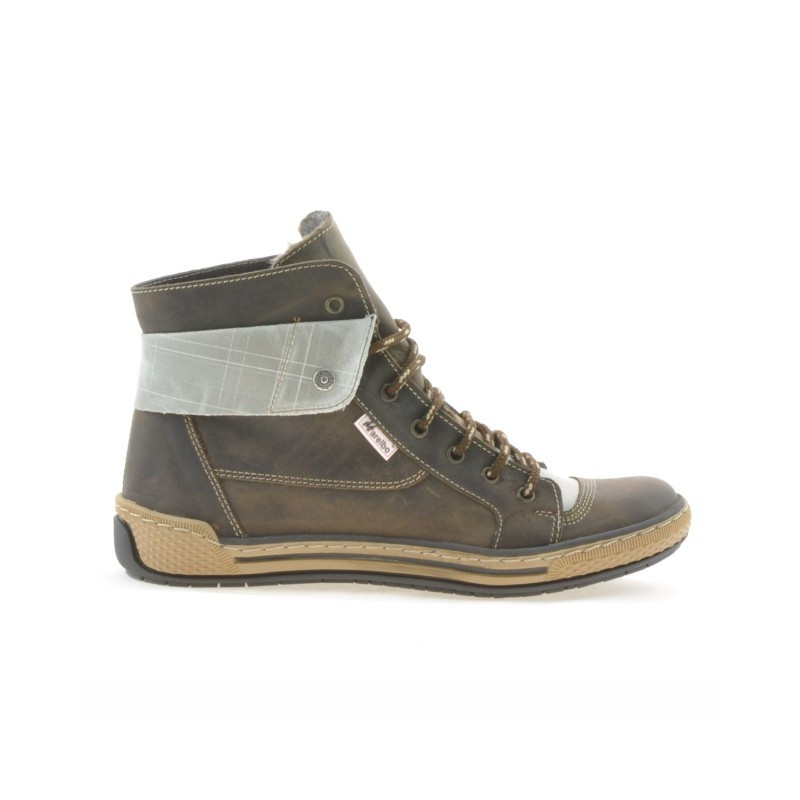 Stivaletti donna 258 tuxon caffè+beige