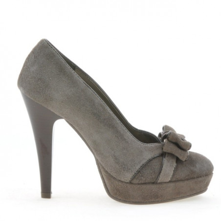 Scarpe eleganti donna 1095 cappuccino antilope