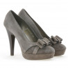 Scarpe eleganti donna 1095 cappuccino antilope