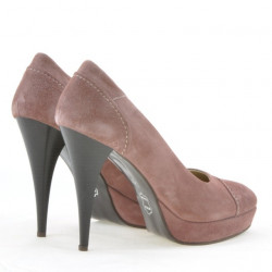 Scarpe eleganti donna 1082 rosa antilope