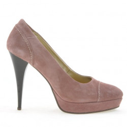 Scarpe eleganti donna 1082 rosa antilope