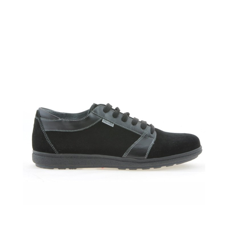 Scarpe sportive uomo 723 nero velluto 