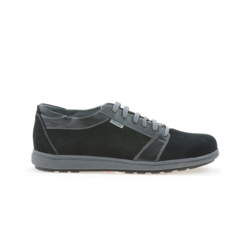 Scarpe sportive uomo 723 nero + velour nero