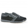 Scarpe sportive uomo 723 nero + velour nero