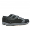 Scarpe sportive uomo 723 nero + velour nero