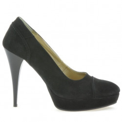 Scarpe eleganti donna 1082 nero antilope