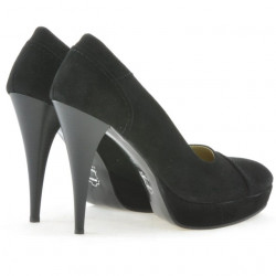 Scarpe eleganti donna 1082 nero antilope