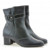 Stivaletti donna 1139 nero combinato