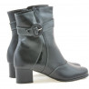 Stivaletti donna 1139 nero combinato