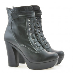Stivali donna 3261 nero+grigio